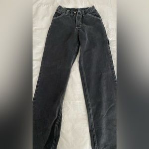 Black carpenter Brandy Melville Pants, size small